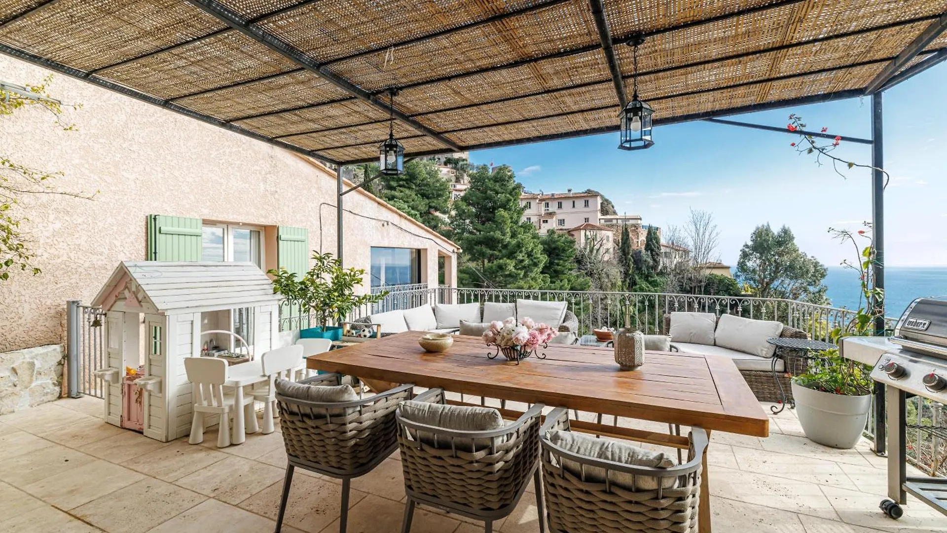 Luxury Villa With Panoramic Sea View & Private Pool Roquebrune-Cap-Martin & Monaco Franciaország